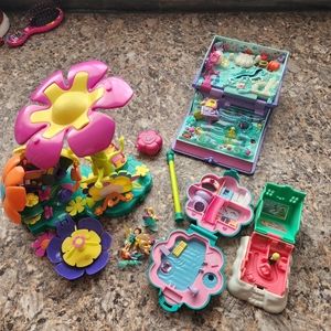 Polly Pocket (missing pieces or broken)